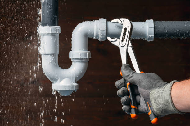 Professional Drain Cleaning technician working in Farmington, WA